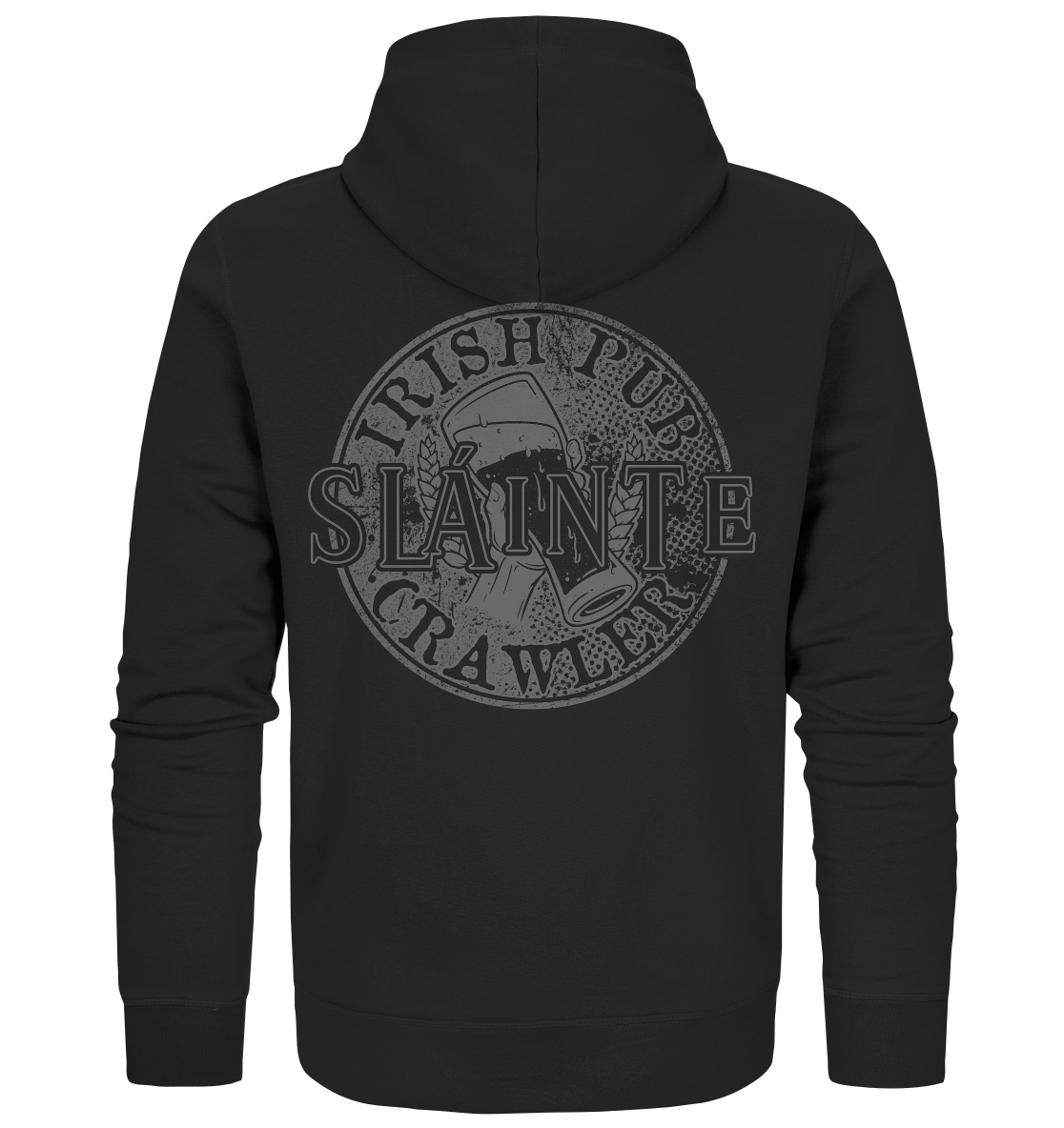 Sláinte "Irish Pub Crawler" - Organic Zipper