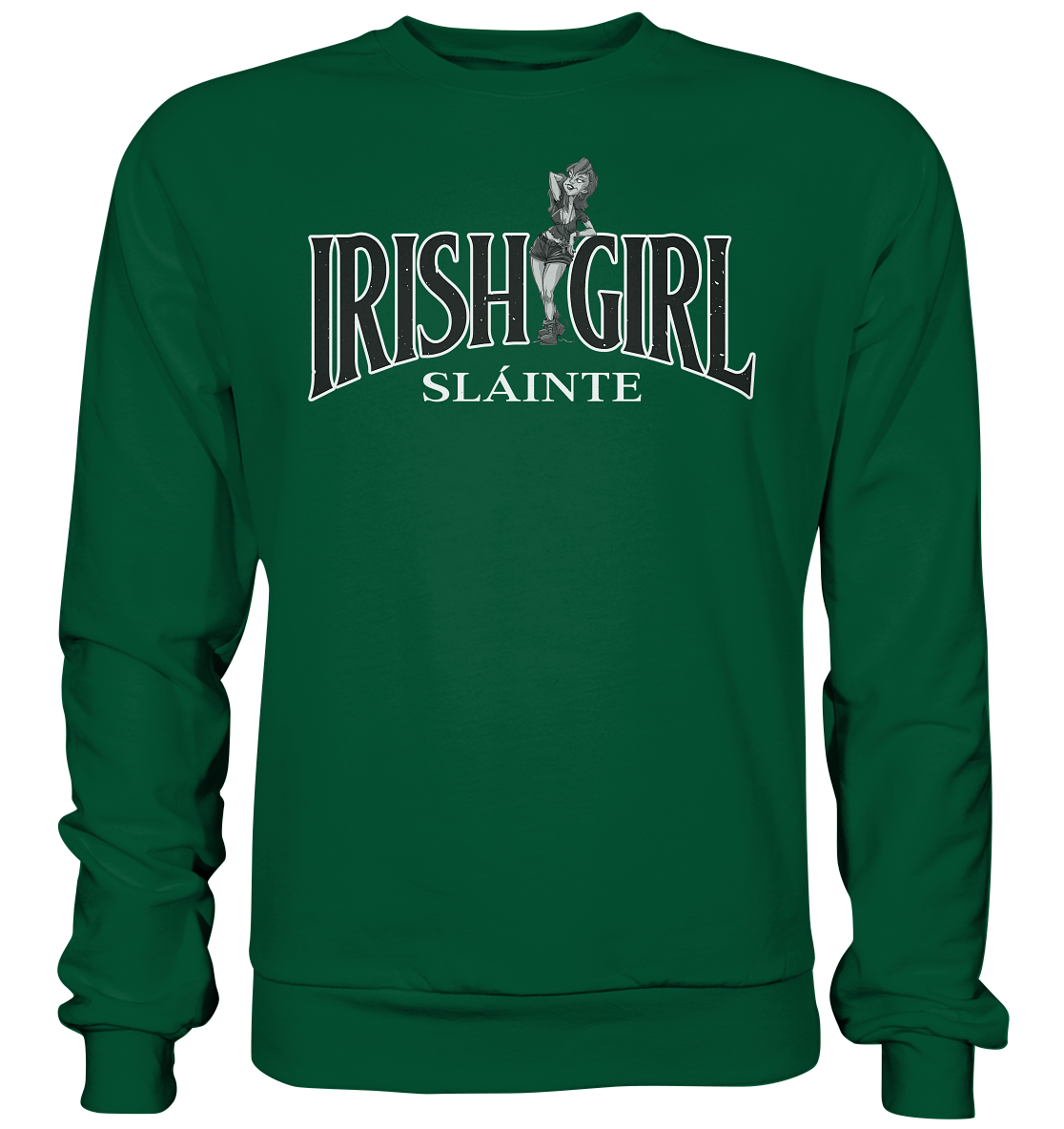 Irish Girl "Sláinte" - Basic Sweatshirt