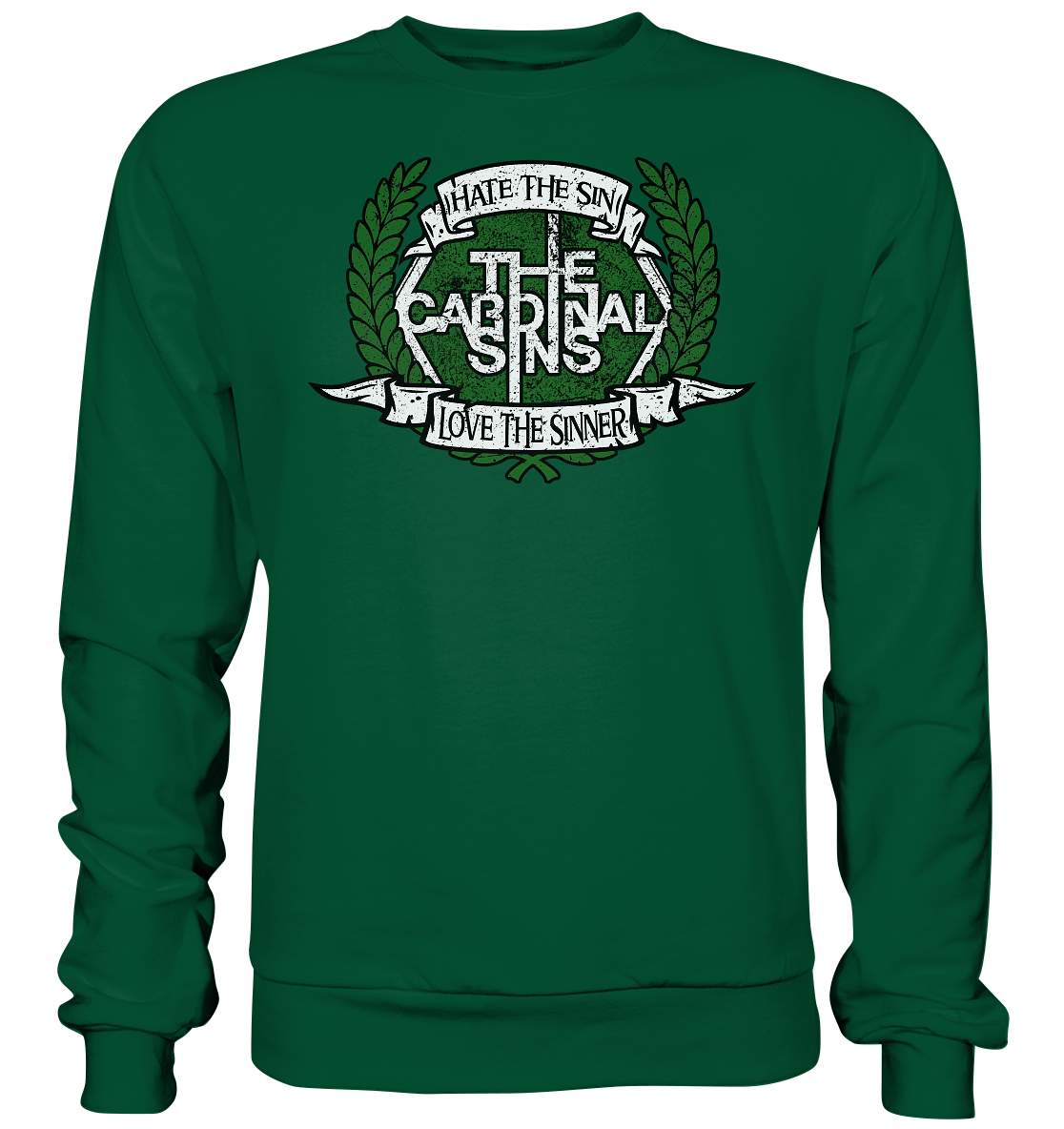 The Cardinal Sins "Crest" - Basic Sweatshirt