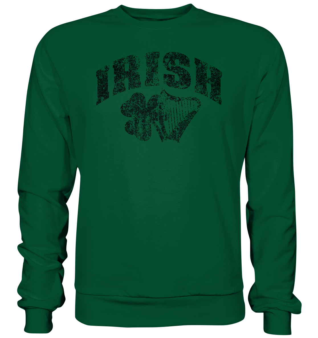 Irish "Shamrock & Harp" - Basic Sweatshirt