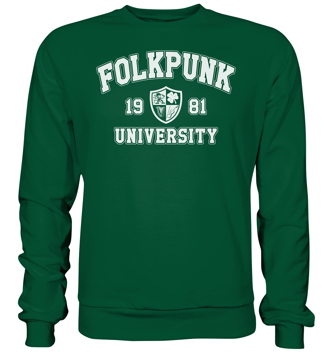 Folkpunk "University" - Basic Sweatshirt