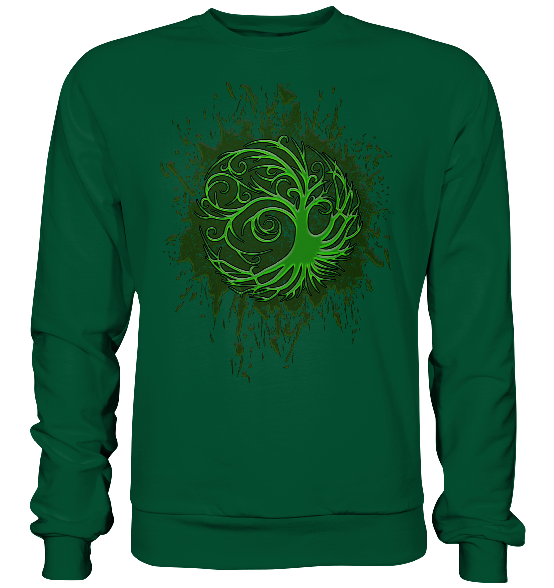 Celtic Tree "Splatter" - Basic Sweatshirt