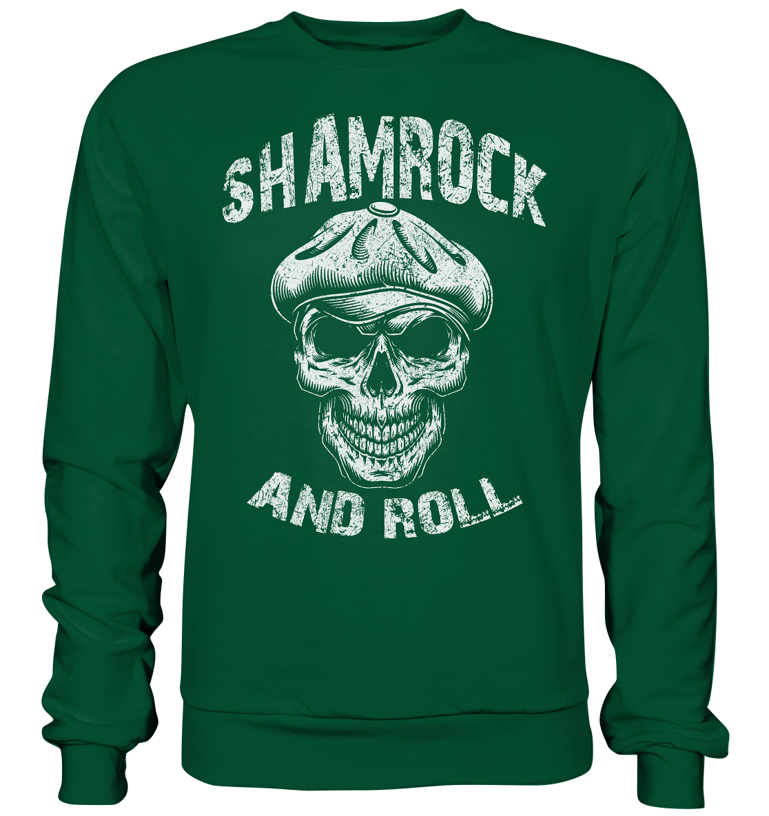 Shamrock And Roll "Skull" - Basic Sweatshirt