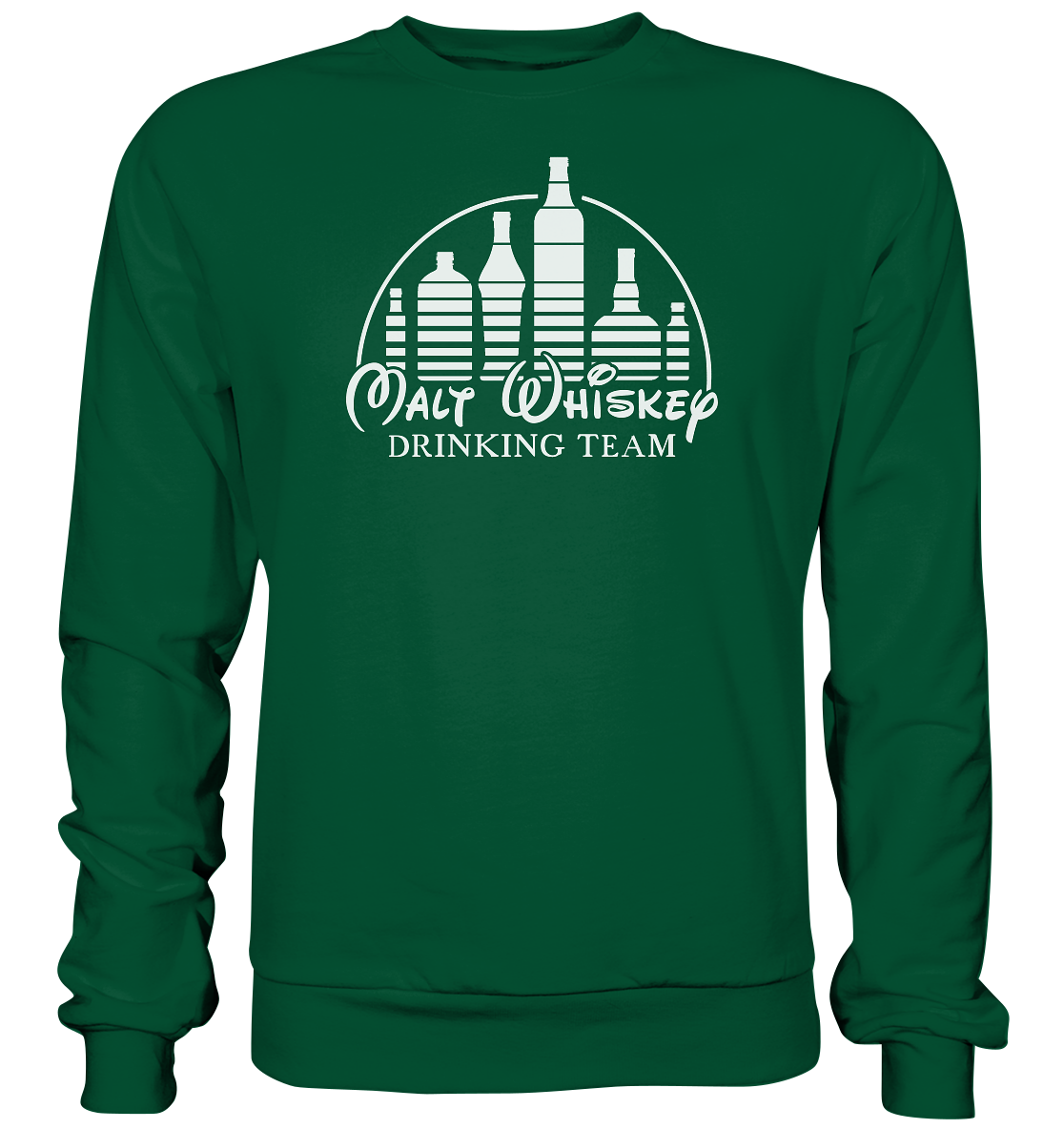 Malt Whiskey "Drinking Team" - Basic Sweatshirt