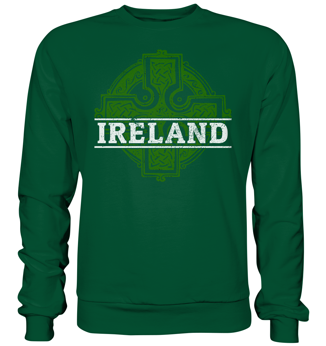 Ireland "Celtic Cross" - Basic Sweatshirt