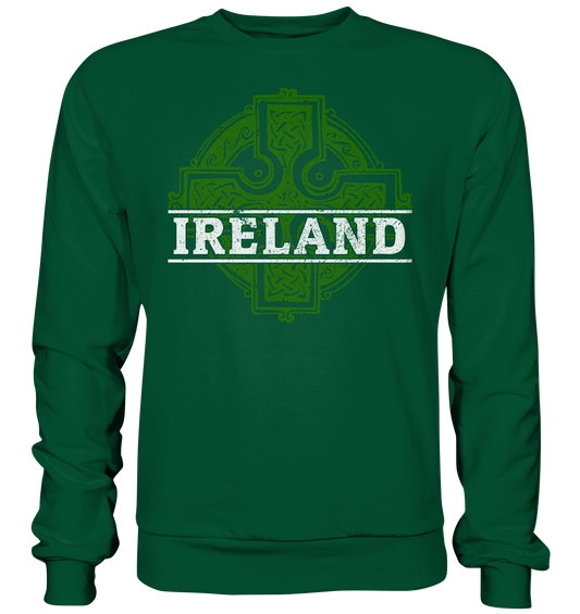 Ireland "Celtic Cross" - Basic Sweatshirt