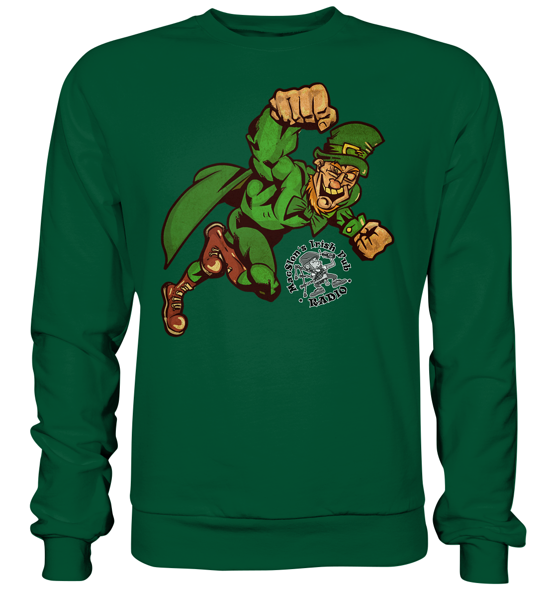 Irish Superhero - Basic Sweatshirt