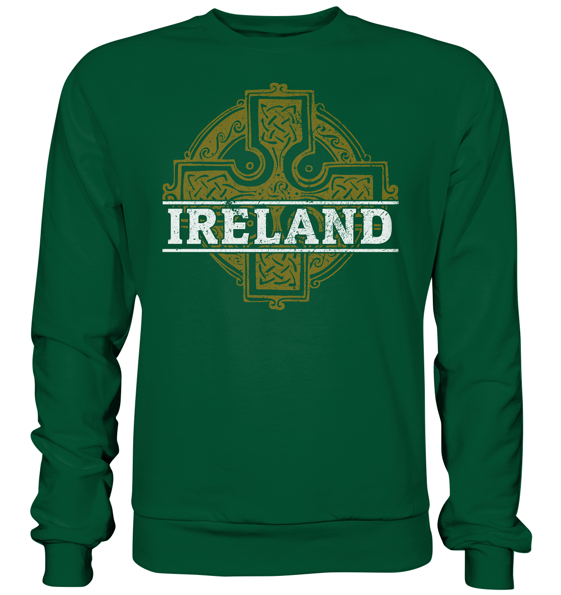 Ireland "Celtic Cross" - Basic Sweatshirt