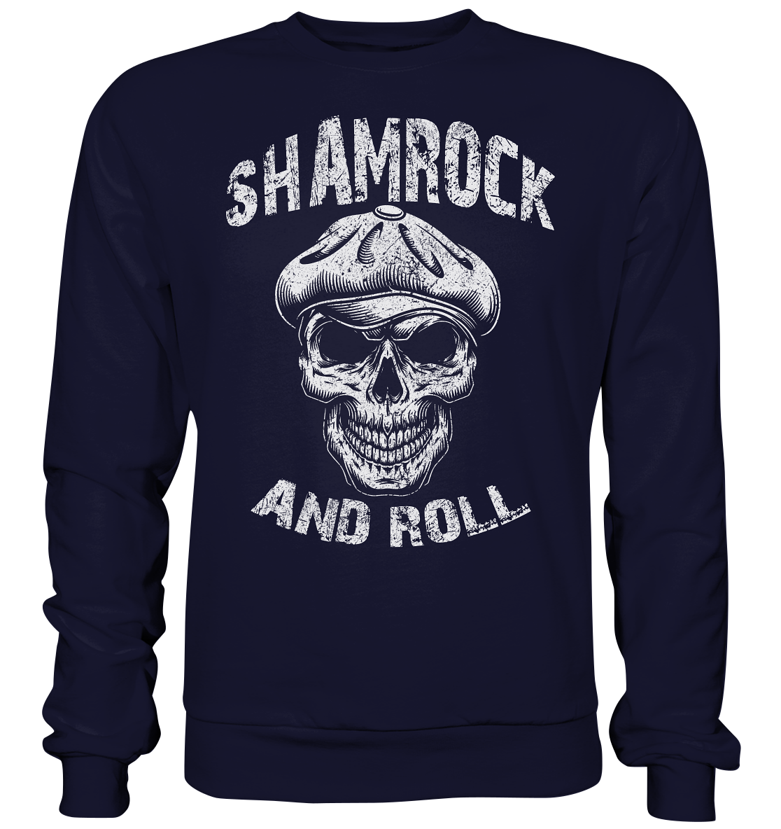 Shamrock And Roll "Skull" - Basic Sweatshirt