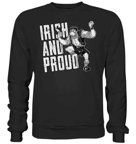 "Irish & Proud" - Basic Sweatshirt