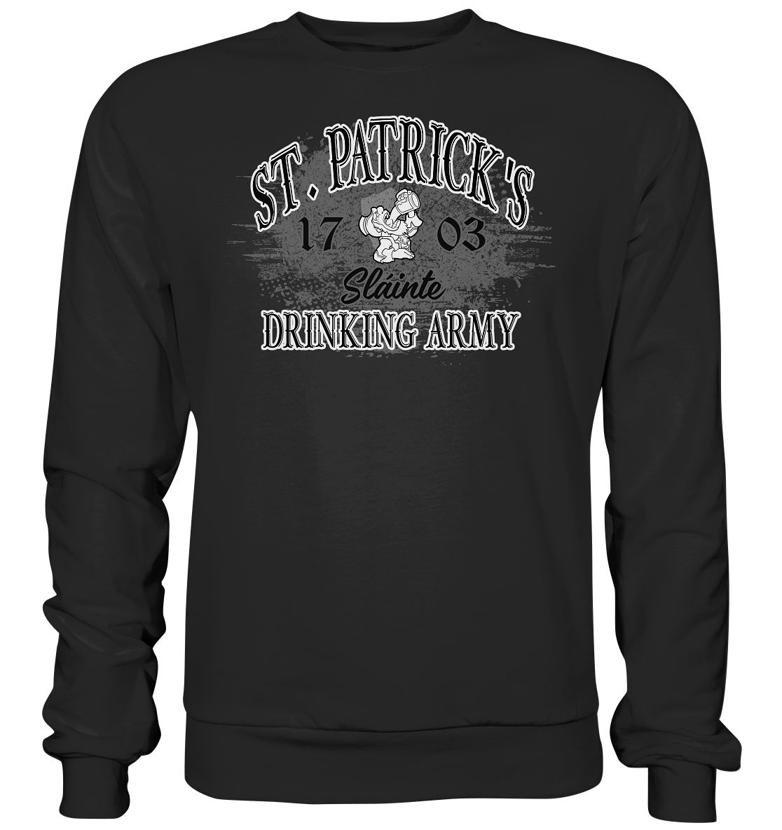 St. Patrick's Drinking Army "Sláinte" - Basic Sweatshirt