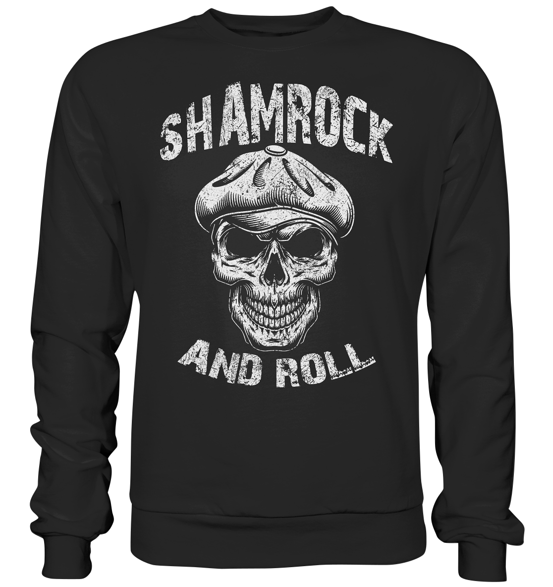 Shamrock And Roll "Skull" - Basic Sweatshirt