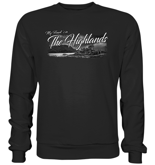 "My Heart's In The Highlands" - Basic Sweatshirt