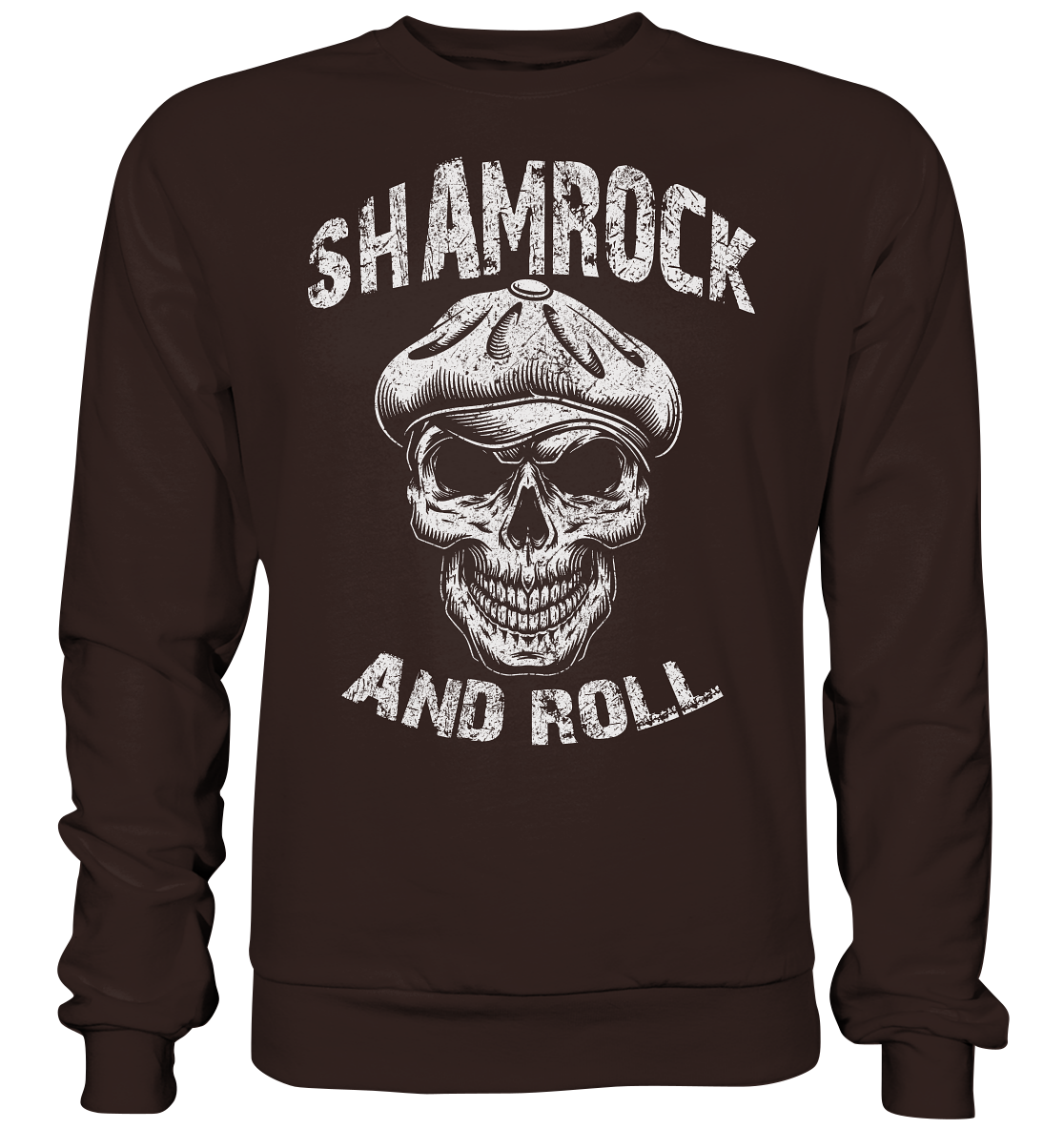Shamrock And Roll "Skull" - Basic Sweatshirt