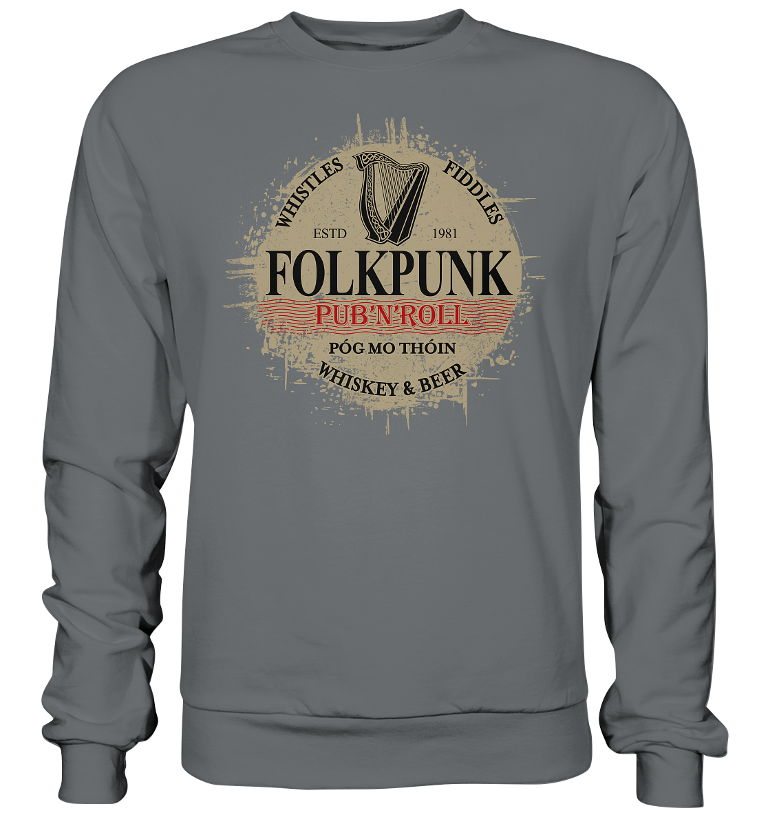 Folkpunk "Pub'n'Roll" - Basic Sweatshirt