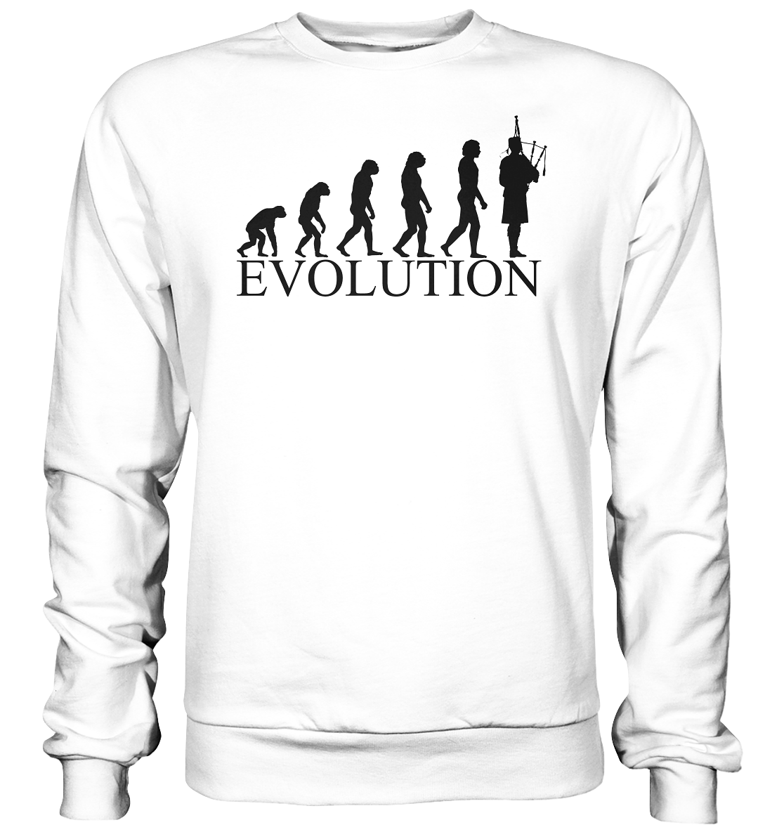 Bagpipe Evolution - Basic Sweatshirt