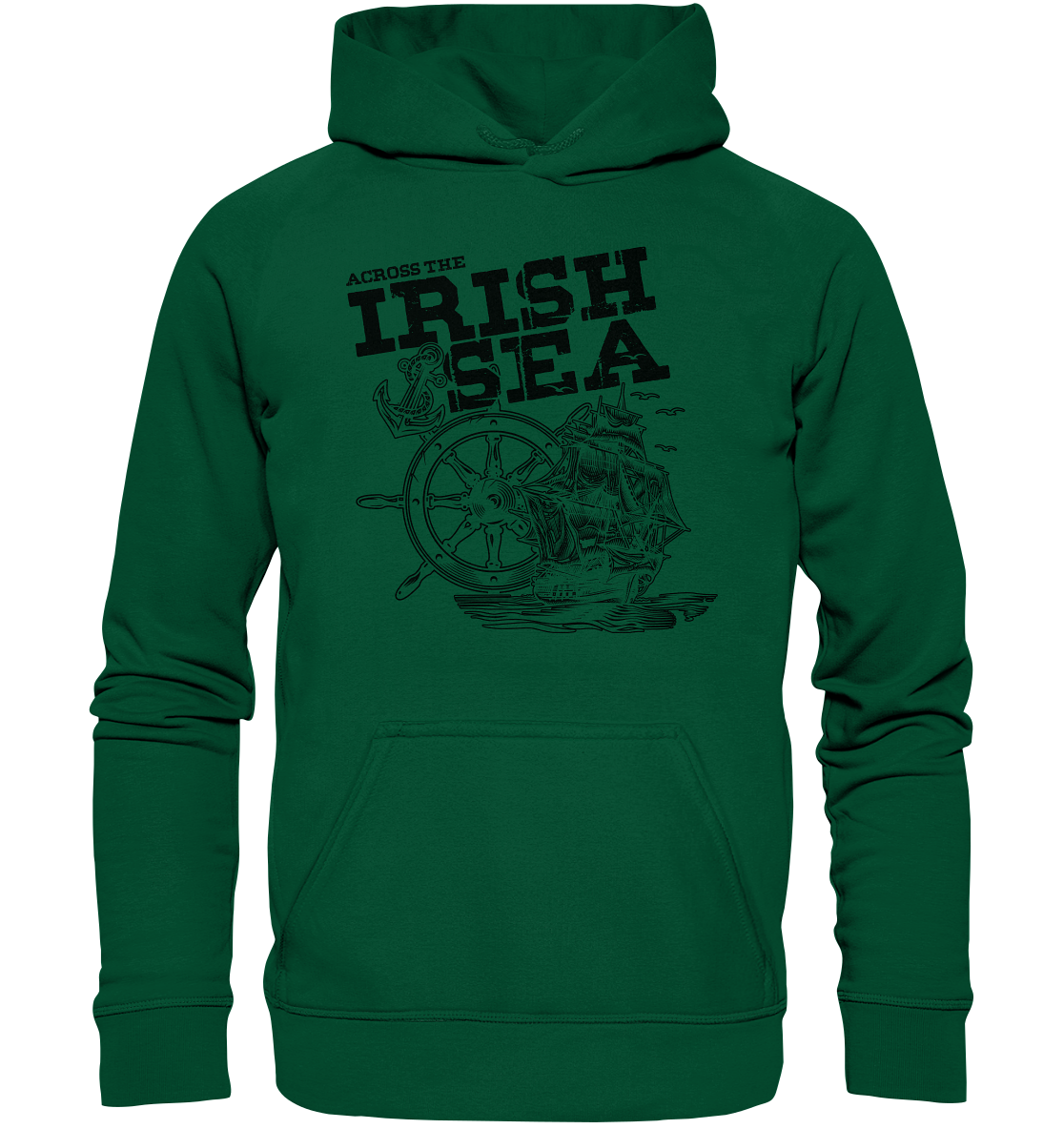 Across The Irish Sea - Basic Unisex Hoodie