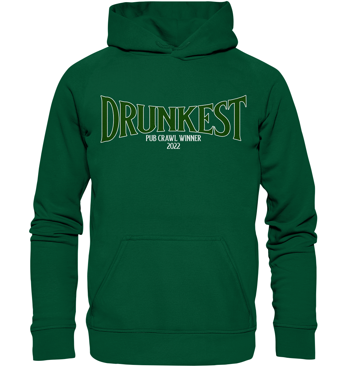 Drunkest "Pub Crawl Winner 2022" - Basic Unisex Hoodie