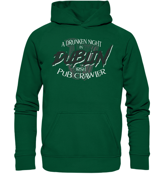 A Drunken Night In Dublin "Irish Pub Crawler" - Basic Unisex Hoodie