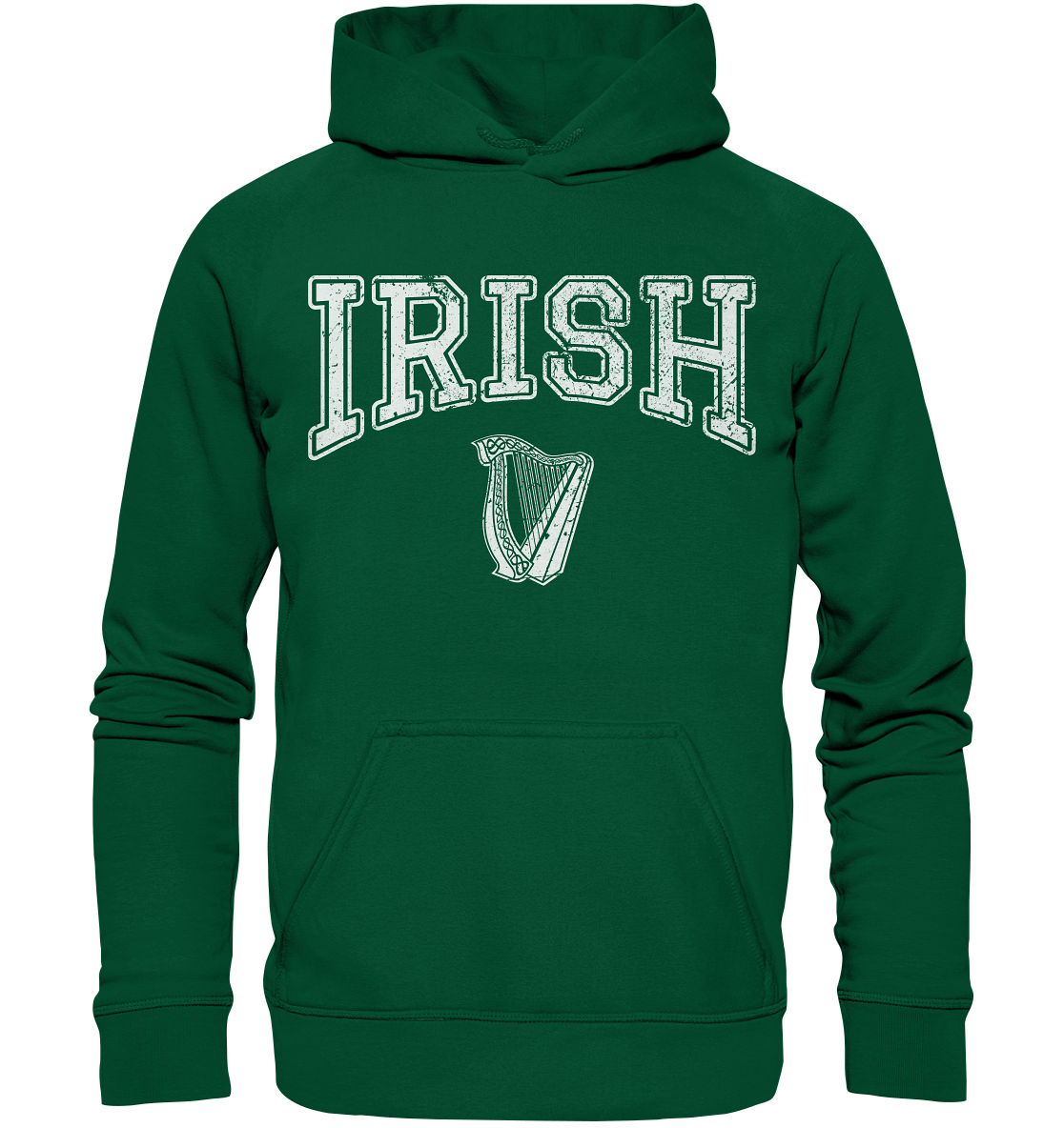 Irish "Harp" - Basic Unisex Hoodie