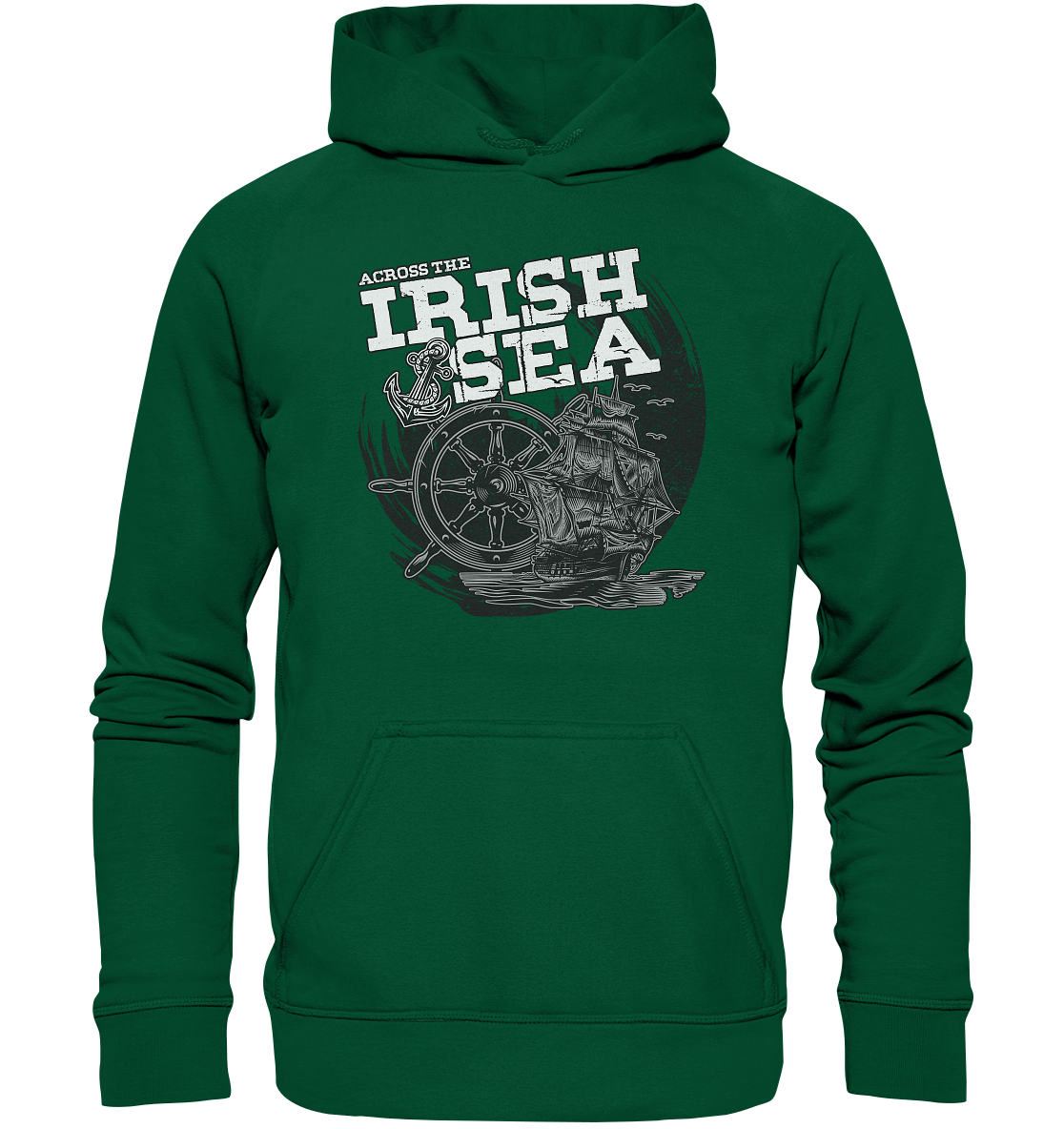 Across The Irish Sea - Basic Unisex Hoodie
