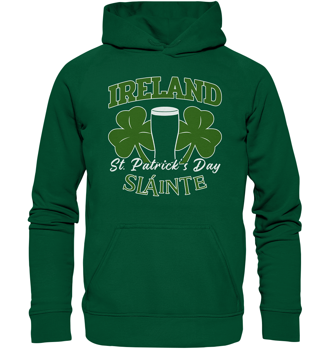 Ireland "St. Patrick's Day" - Basic Unisex Hoodie
