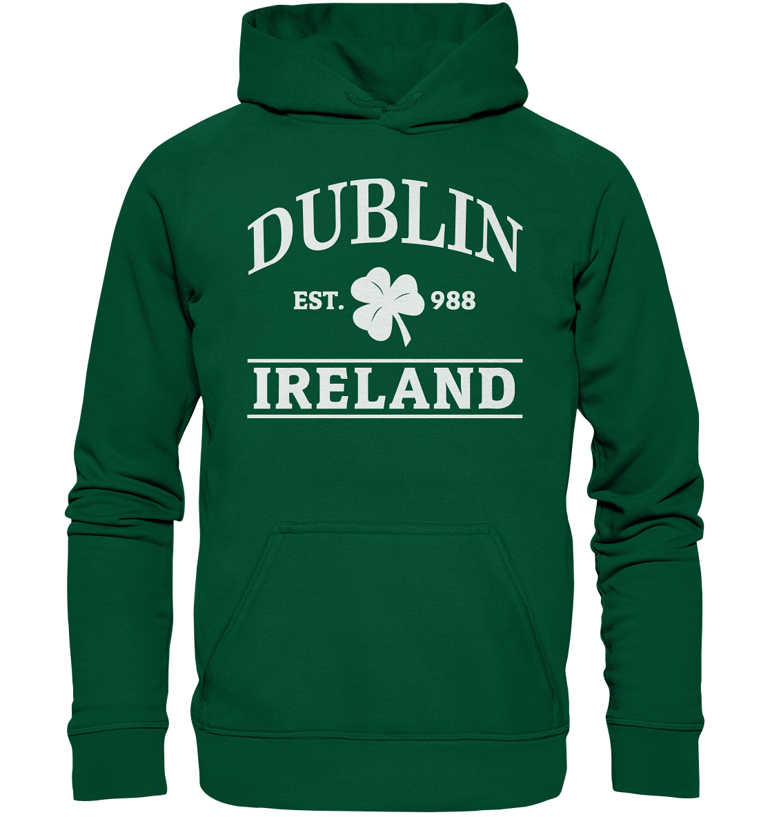 Dublin - Ireland "Est. 988" - Basic Unisex Hoodie