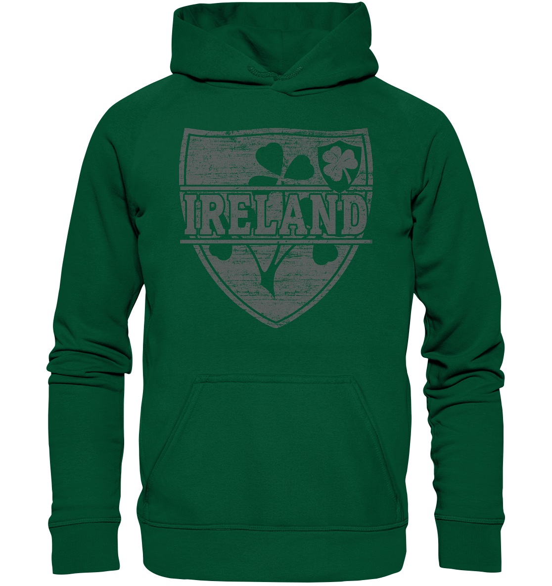 Ireland "Crest" - Basic Unisex Hoodie
