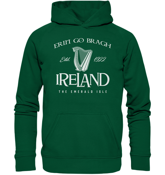 Ireland "Erin Go Bragh / The Emerald Isle" - Basic Unisex Hoodie