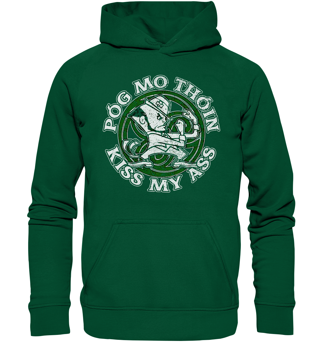 Póg Mo Thóin "Kiss my Ass" - Basic Unisex Hoodie