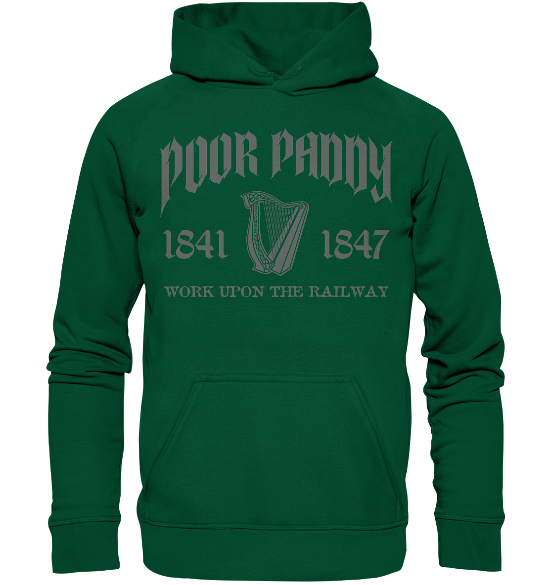 Poor Paddy "Work Upon The Railway" - Basic Unisex Hoodie