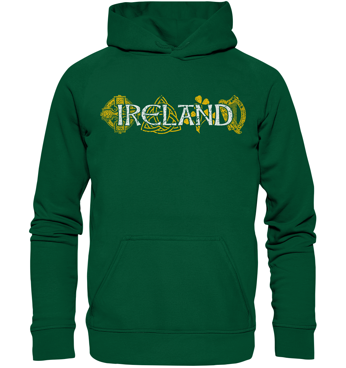 Ireland "Symbols" - Basic Unisex Hoodie