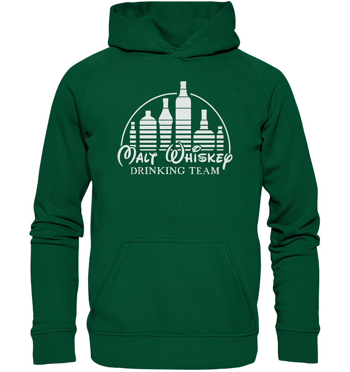Malt Whiskey "Drinking Team" - Basic Unisex Hoodie