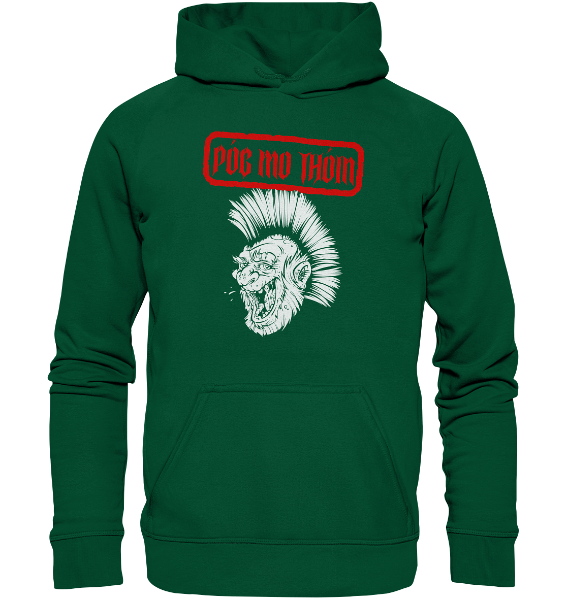 Póg Mo Thóin Streetwear "Punk" - Basic Unisex Hoodie