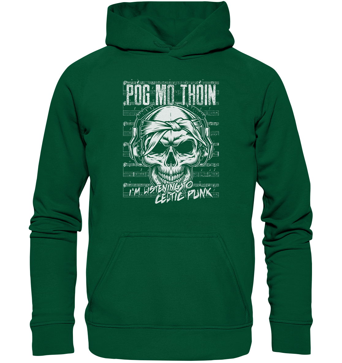 Póg Mo Thóin "Celtic Punk" - Basic Unisex Hoodie