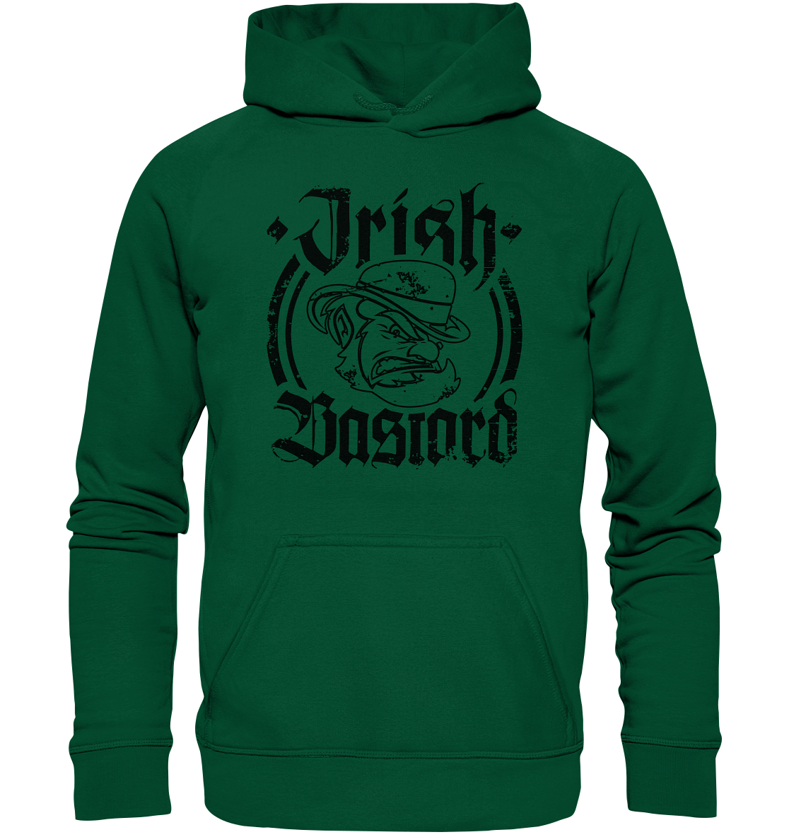 "Irish Bastard" - Basic Unisex Hoodie