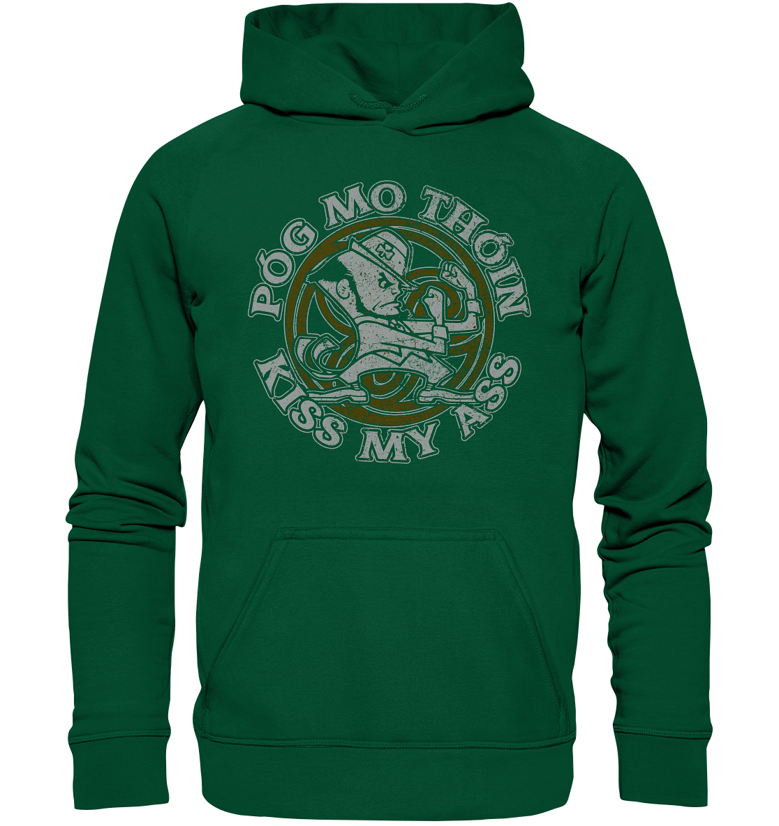 Póg Mo Thóin "Kiss my Ass" - Basic Unisex Hoodie