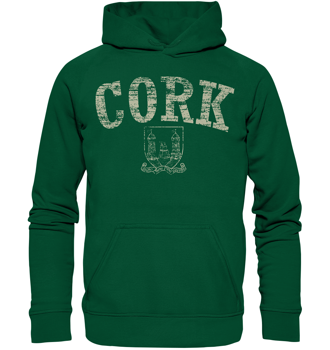 "Cork - Statio Bene Fida Carinis" - Basic Unisex Hoodie