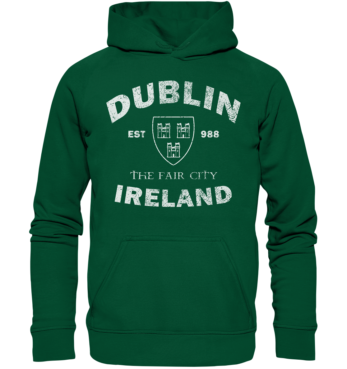 Dublin "The Fair City" - Basic Unisex Hoodie