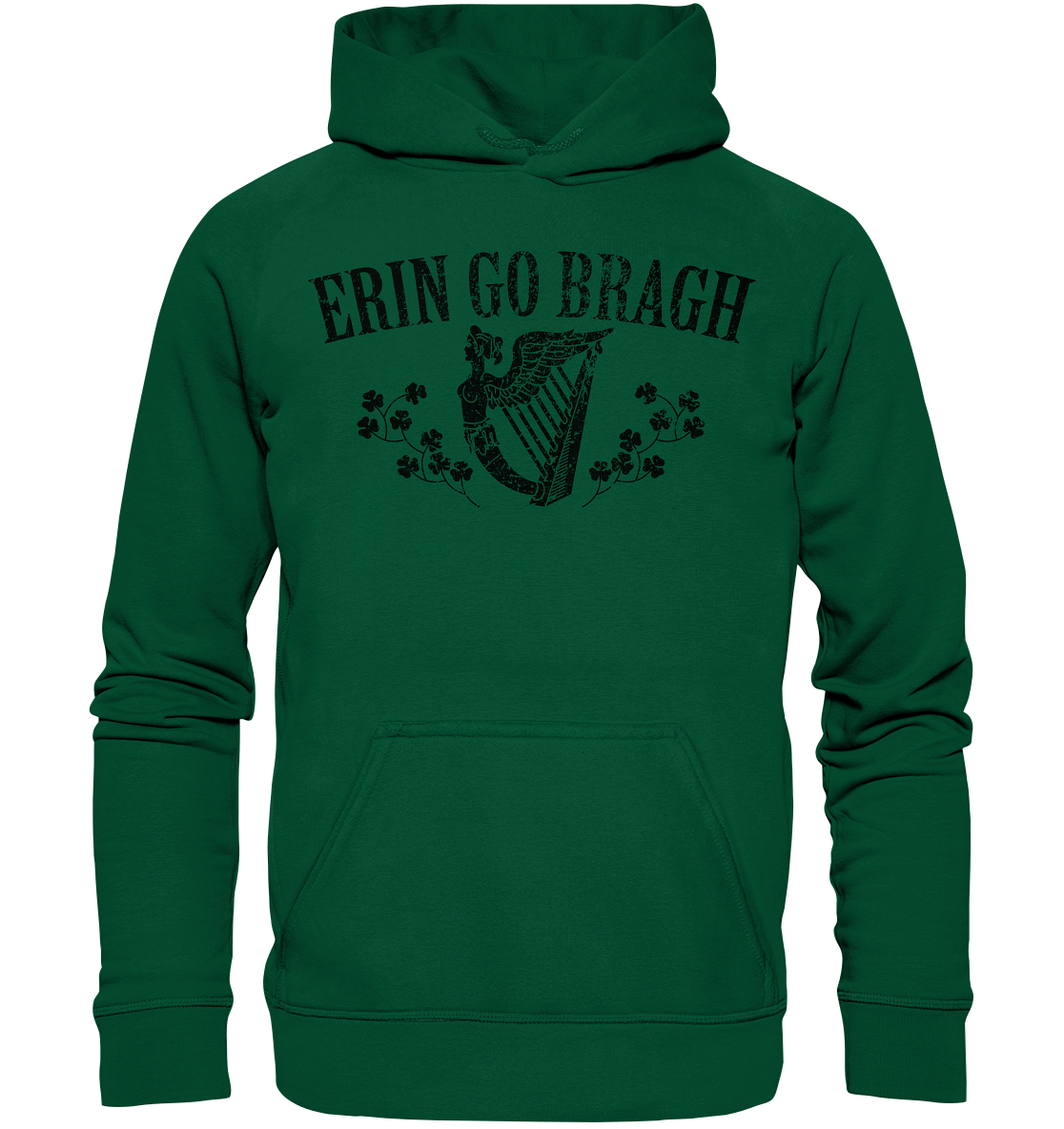 Erin Go Bragh "Harp" - Basic Unisex Hoodie
