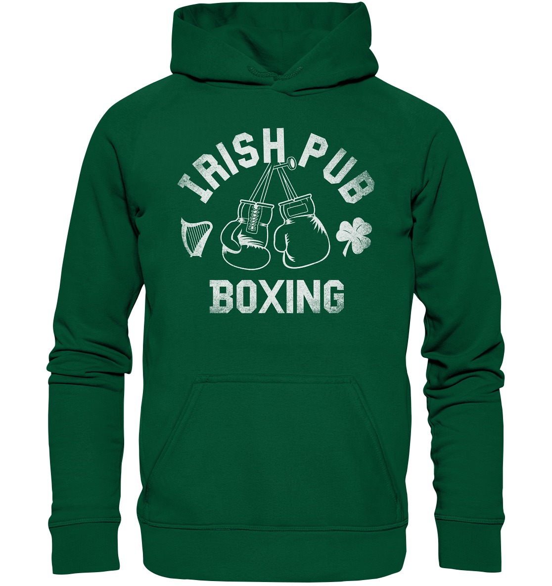 "Irish Pub Boxing" - Basic Unisex Hoodie