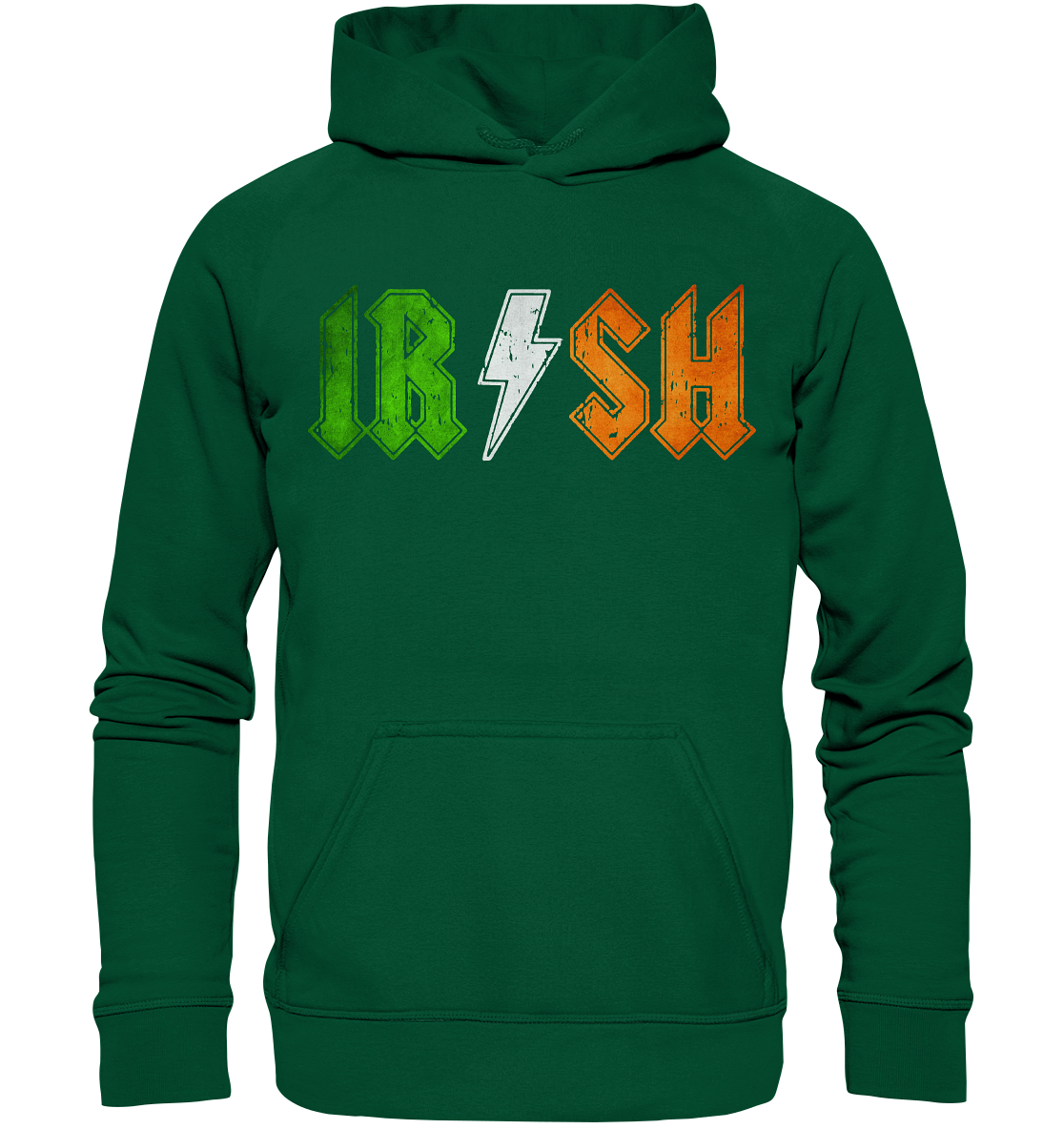 Irish "Flag Logo" - Basic Unisex Hoodie