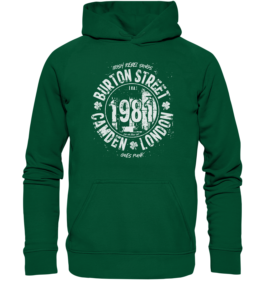 Póg Mo Thóin Streetwear "Burton Street" - Basic Unisex Hoodie
