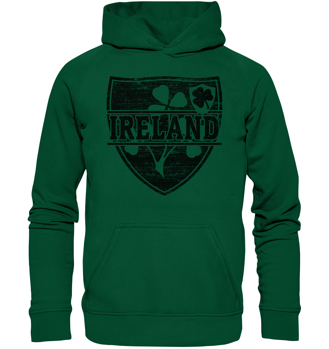 Ireland "Crest" - Basic Unisex Hoodie