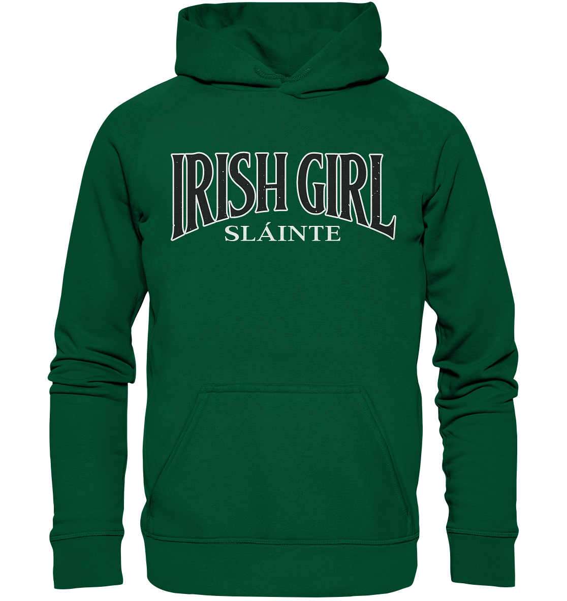 Irish Girl "Sláinte" - Basic Unisex Hoodie