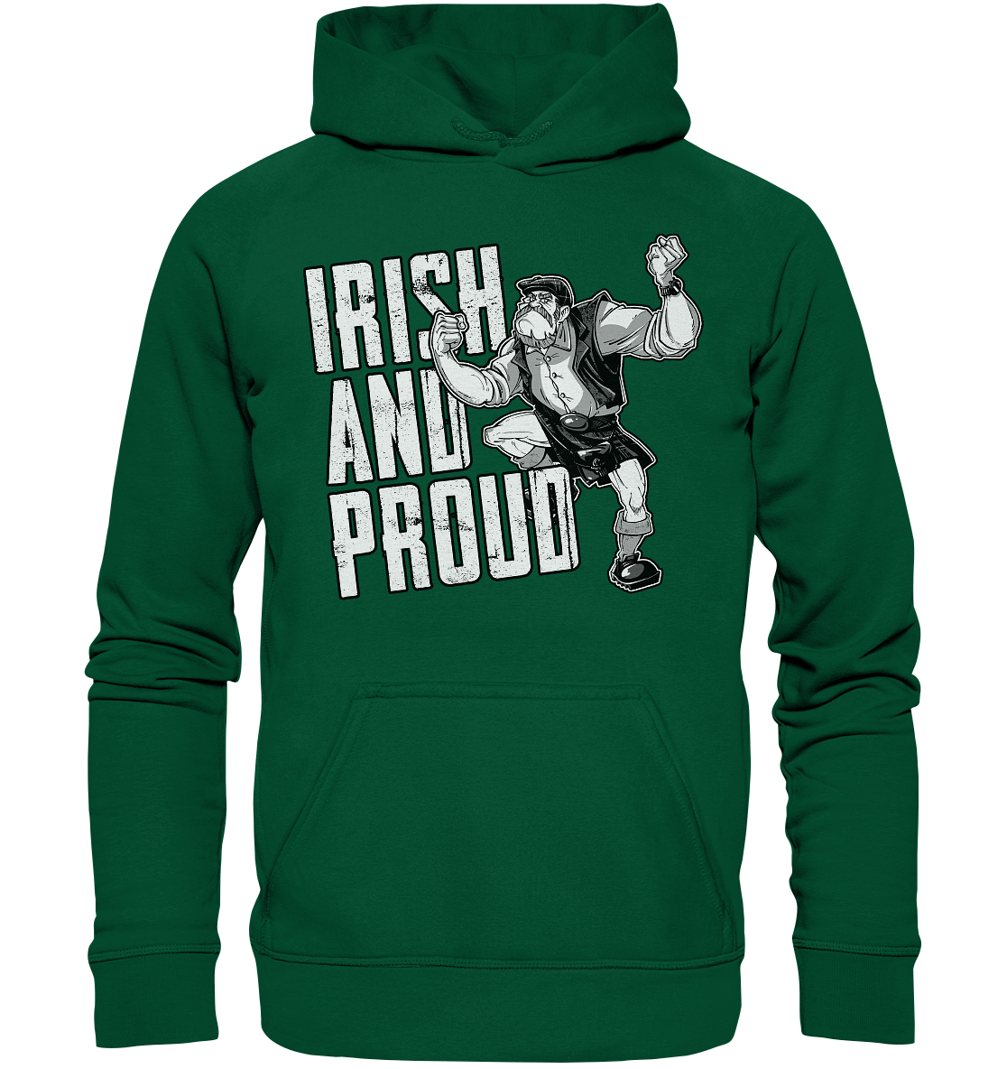 "Irish & Proud" - Basic Unisex Hoodie