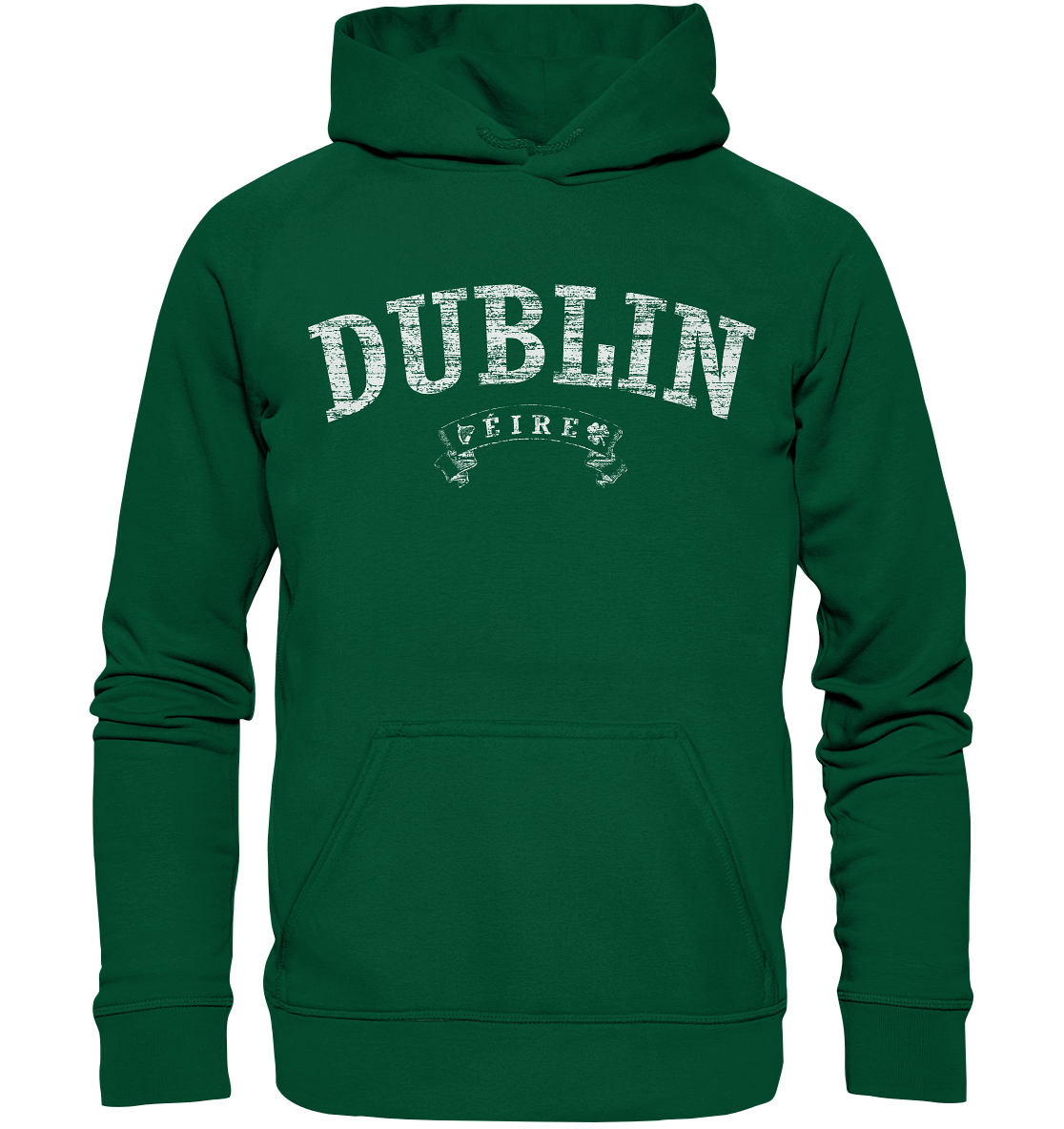 "Dublin - Éire" - Basic Unisex Hoodie