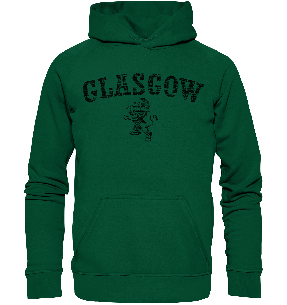 "Glasgow - Lion" - Basic Unisex Hoodie