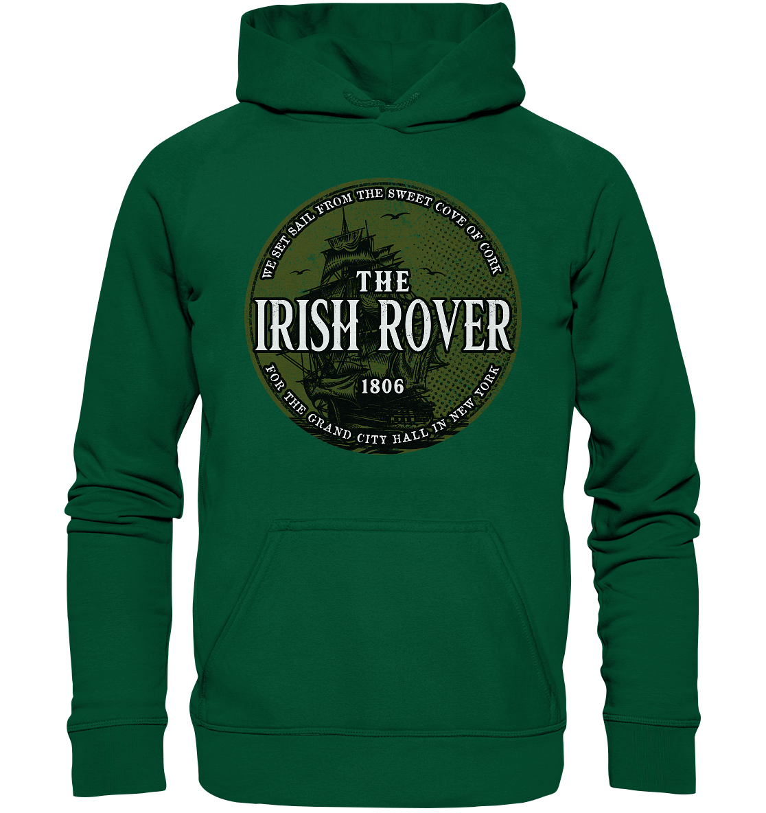 "The Irish Rover" - Basic Unisex Hoodie