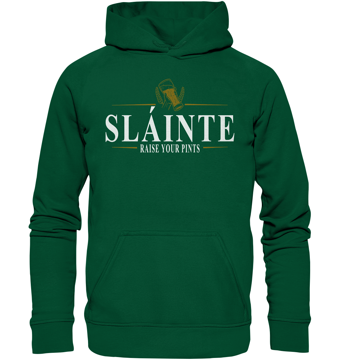 Sláinte "Raise Your Pints" - Basic Unisex Hoodie